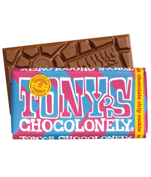Tony's Chocolonely - Melkchocolade Chocolate Chip Cookie (180gr)